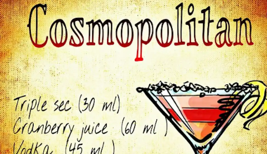 Cosmopolitan koktel