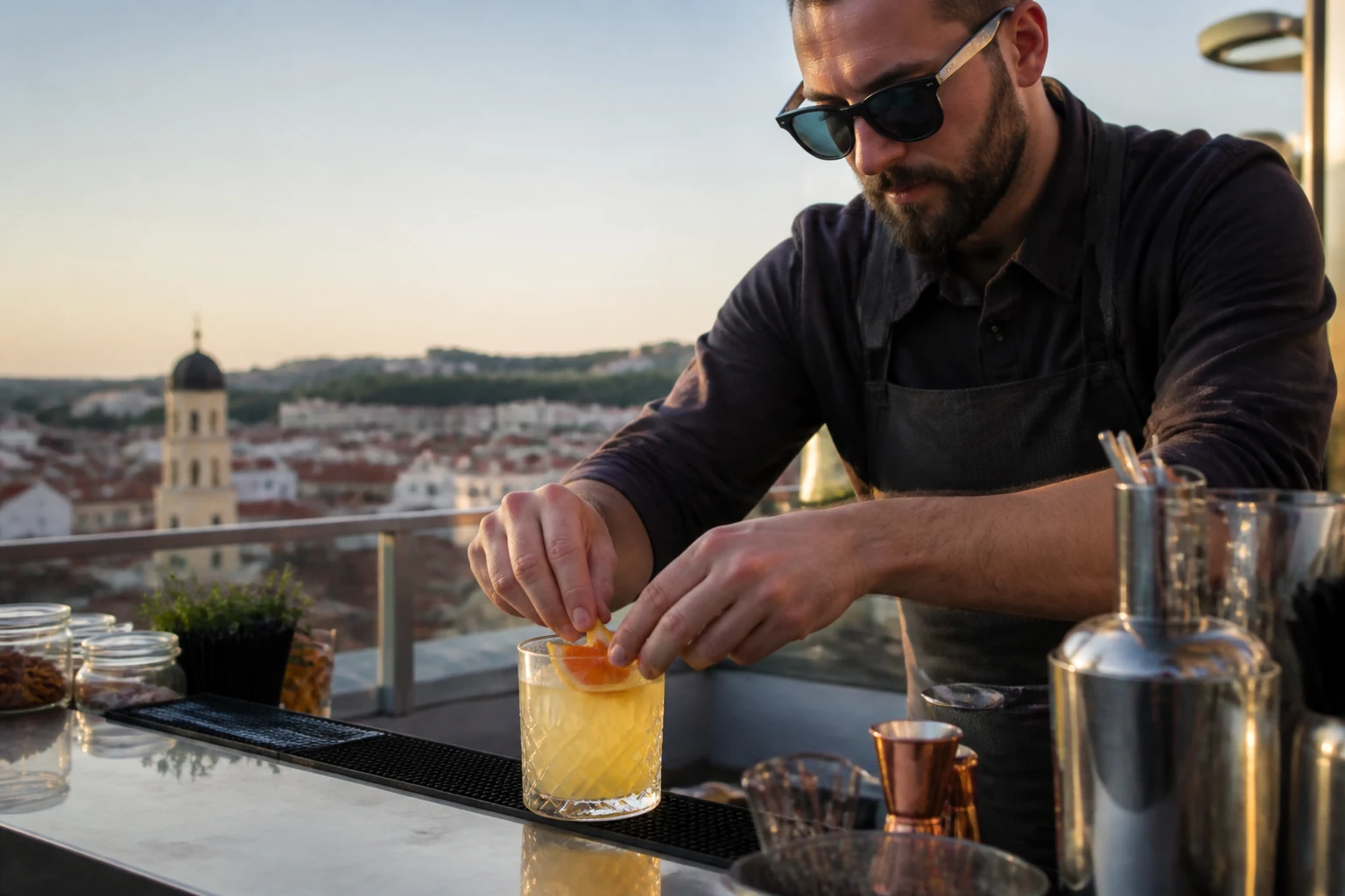 Fotografija za temu rooftop bar Hrvatska